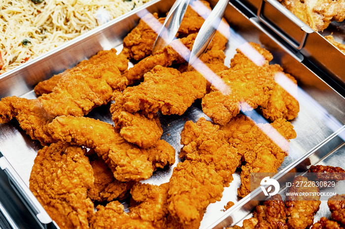 Crispy Chicken Tenders Buffet