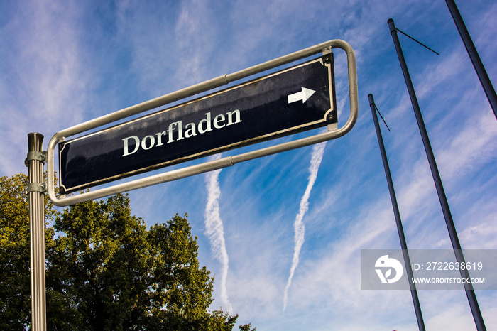 Schild 110 - Dorfladen