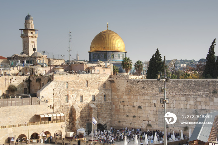 Israel - Jerusalem - Felsendom & Klagemauer