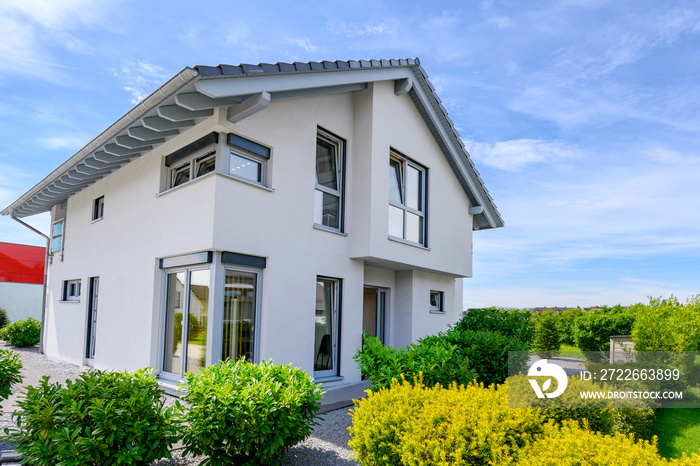 modernes Einfamilienhaus, Deutschland