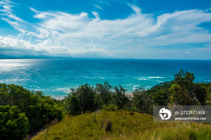 オーストラリアのゴールドコースト、バイロン・ベイ周辺の観光名所を旅行している風景 Scenes from a trip around Byron Bay, Gold Coast, Australia.