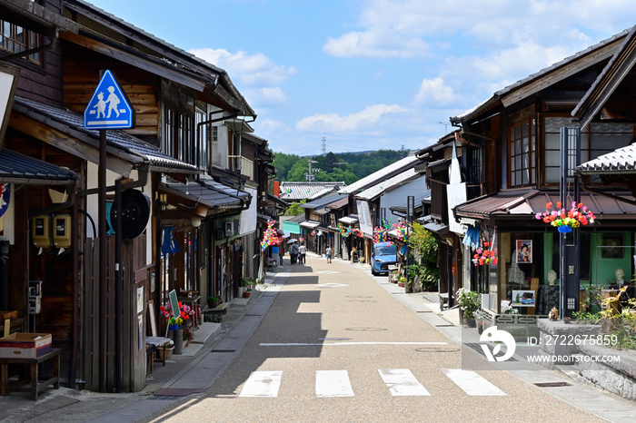 岐阜県の歴史の町並み・岩村城下町