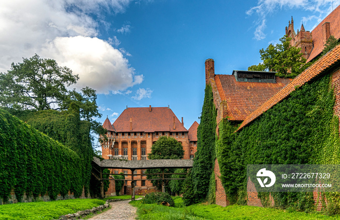 Malbork Castle, capital of the Teutonic Order in Poland