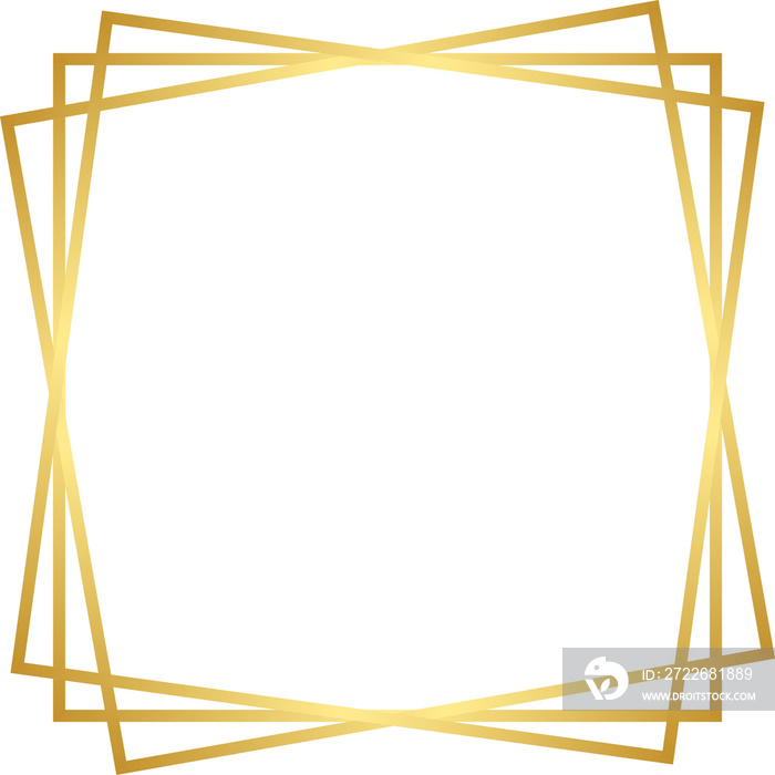 Gold Border Frame