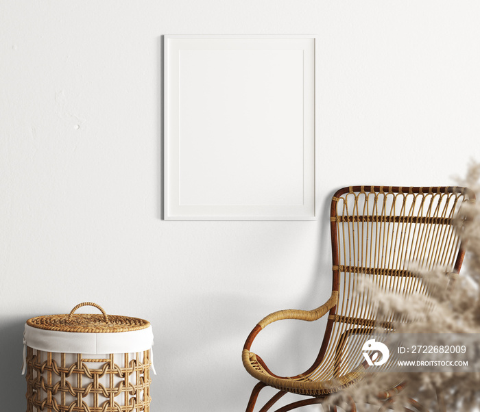 Boho Frame Mockup - Boho Frame - Blank Frame - White Frame - Frame Mockup - Frame Template