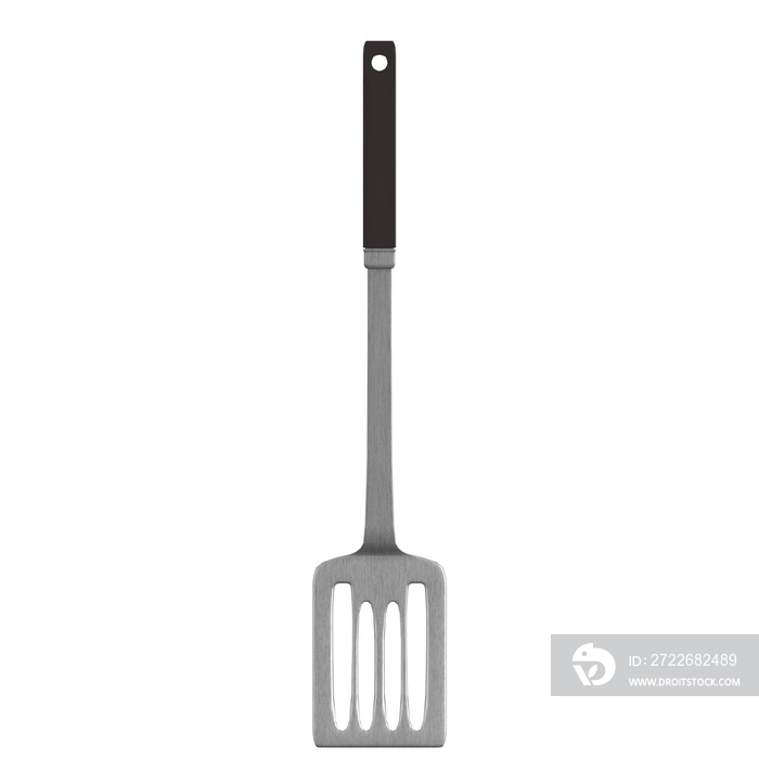 3d rendering illustration of a spatula kitchen tool