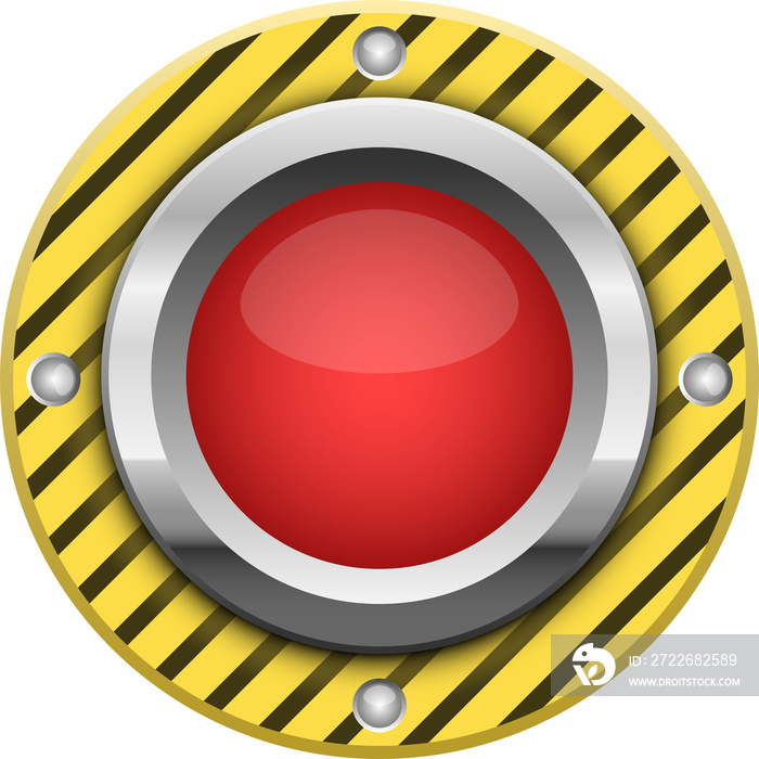 Panic button clipart design illustration