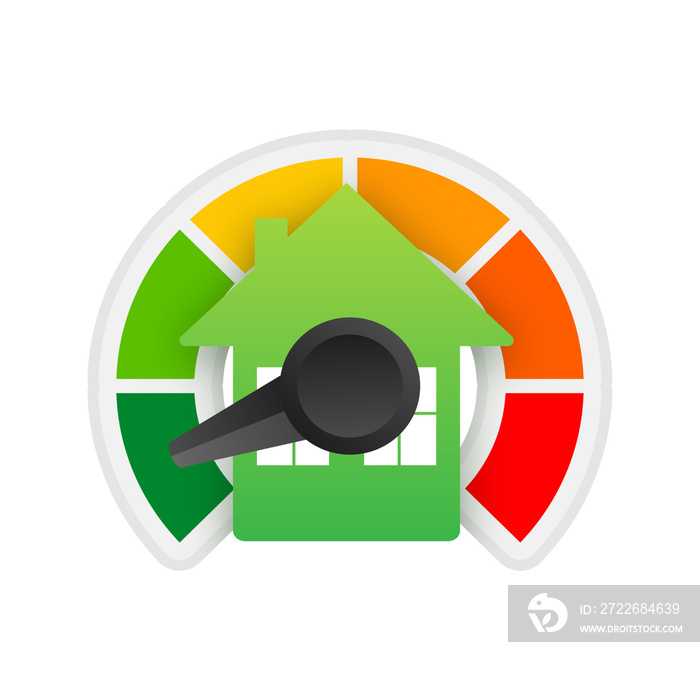 3d energy chart for concept design. 3d vector illustration. Chart concept. Vector icon.