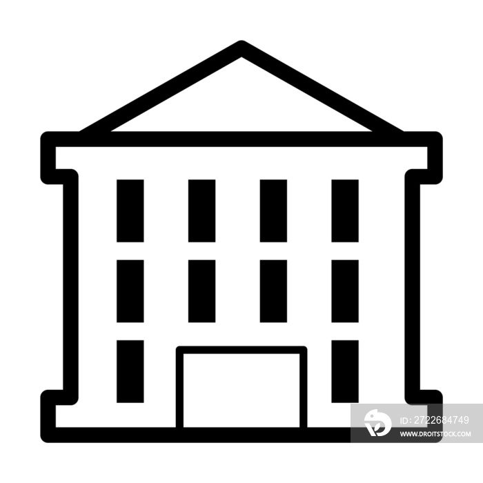 building icon. Element of building icon for mobile concept and web apps. Detailed building icon can be used for web and mobile