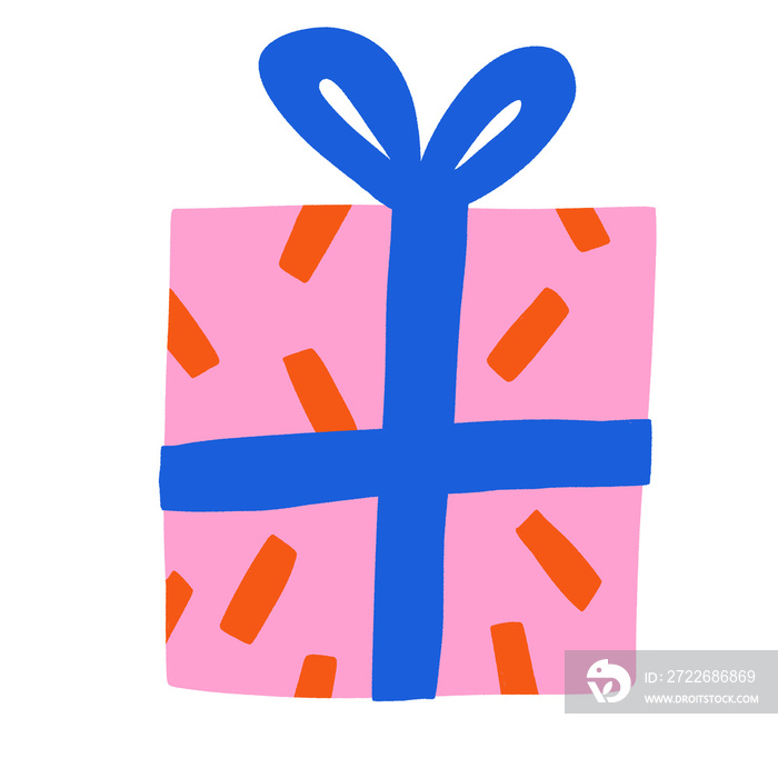 Gift birthday celebrations illustration