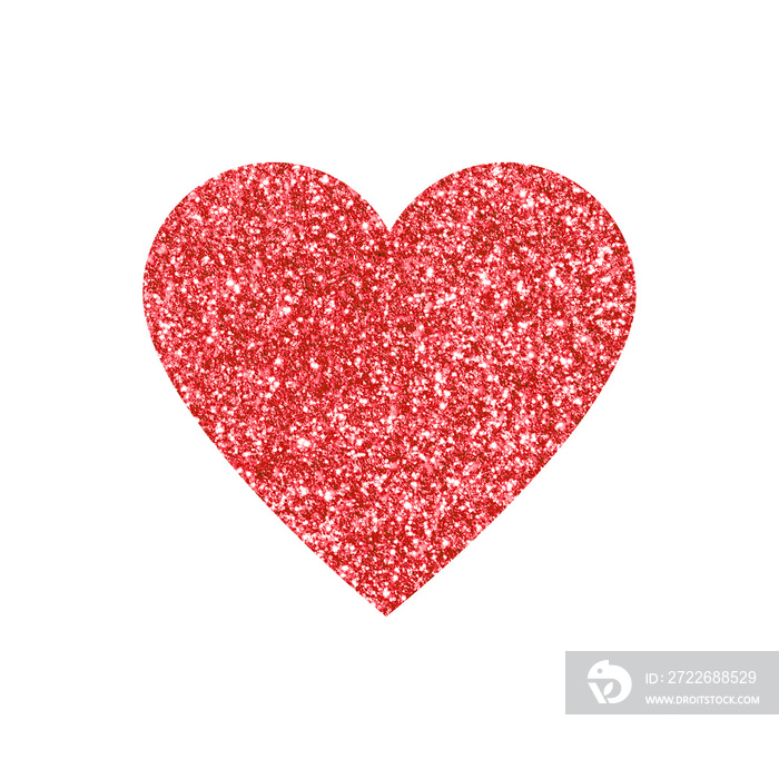 Glitter Heart Clipart, Heart Clipart PNG