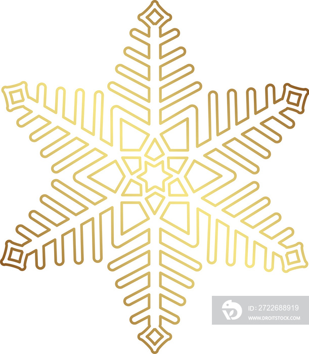 Merry Christmas and happy new year celebration gold hanging star, ball png file for decoration