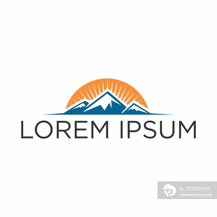 Mountain logo design