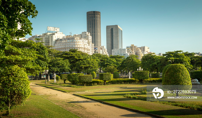 Cityscape of Rio de Janeiro, Brazil