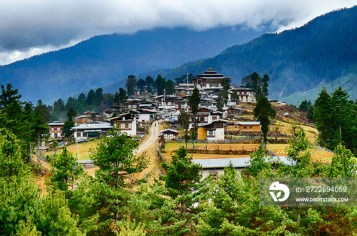 Gangtey Gompa, which dates back to the early 17th century