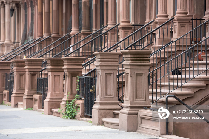 Harlem Houses in New York City