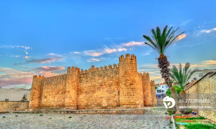 Ribat, a medieval citadel in Sousse, Tunisia.