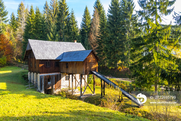 Museum of Kysuce village, Zilina region, Slovakia