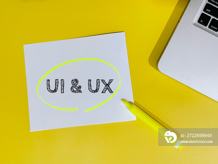 UI and UX