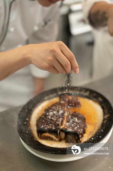 烹饪牛排