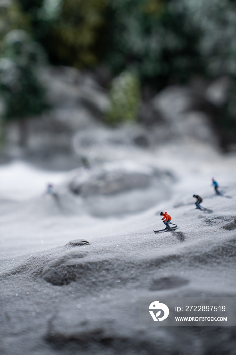 微观奥运滑雪