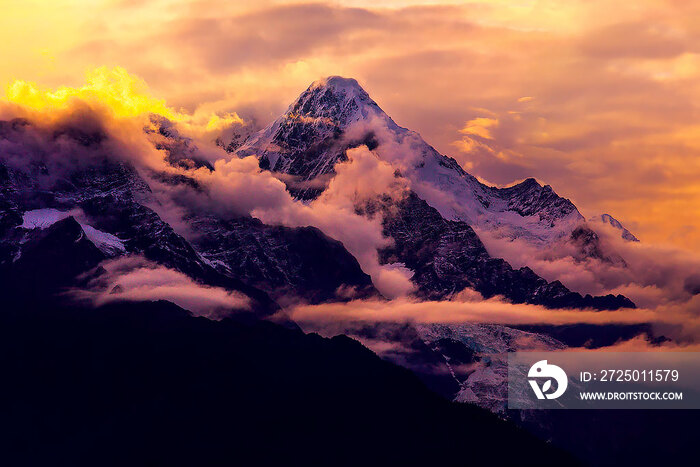 梅里雪山美景