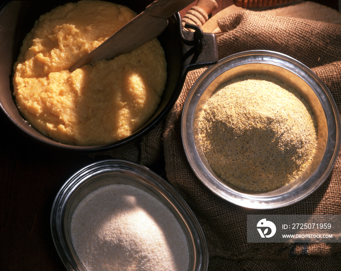 Polenta corn meal 