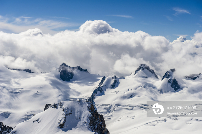 The Mont Blanc (Monte Bianco,White Mountain), France