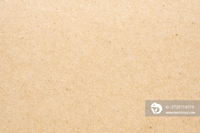 Brown paper recycled kraft sheet texture cardboard background