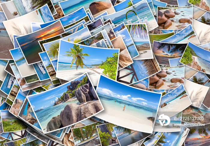 cartes postales des îles Seychelles