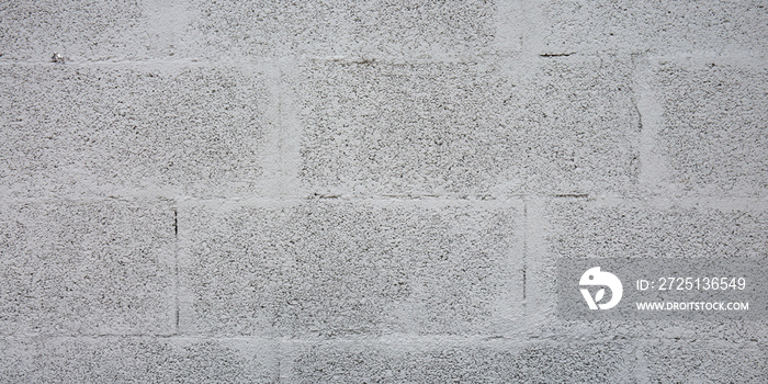 Grey brick cinder block wall background concrete tile cladding seamless texture