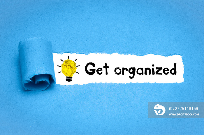 Get organized