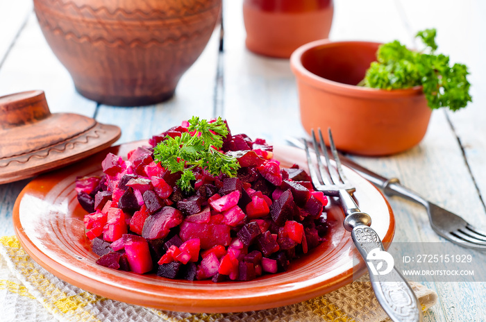 beetroot salad Vinegret