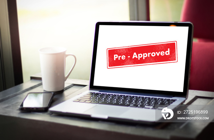 Pre-Approved Choice Mark Selection CUSTOMIZE Status Option and CUSTOMS.