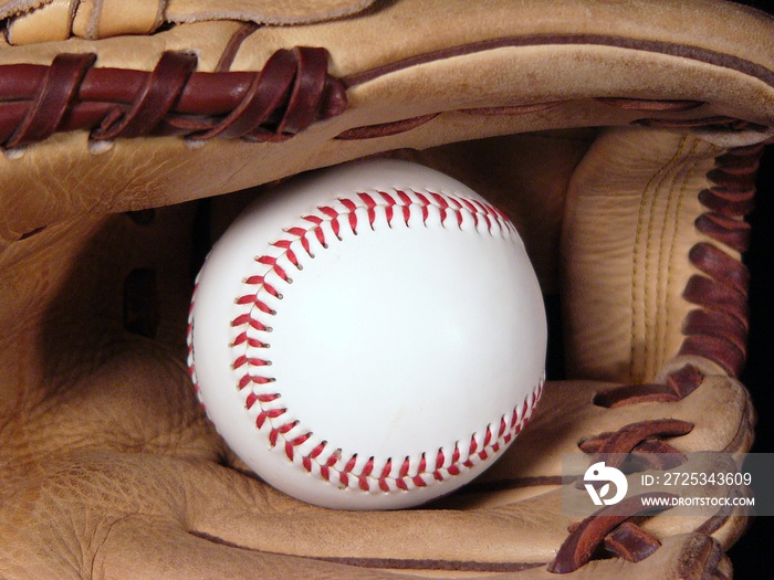 baseball and glove