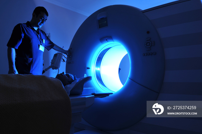 A series of a Magnetic Resonance Imaging machine – MRI