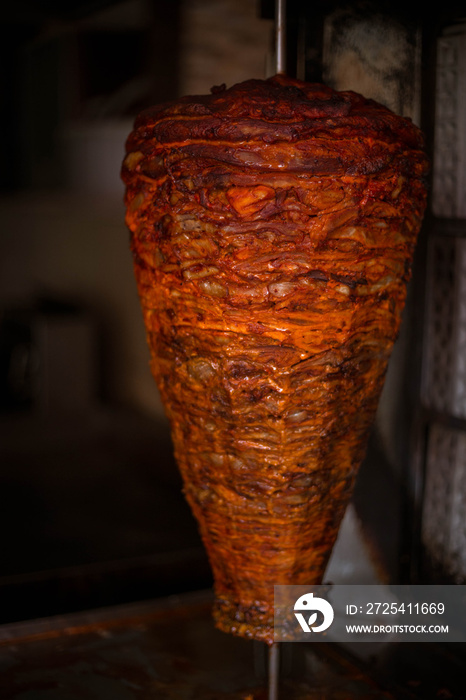 Al pastor.trompo de pastor.墨西哥玉米卷.墨西哥玉米饼