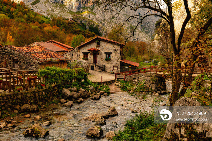 Rural landscapes in the interior of Asturias