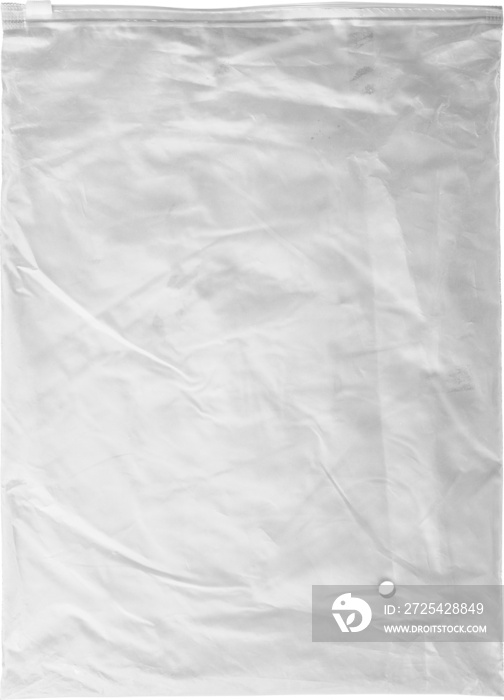 White Zipper Plastic Bag Elements