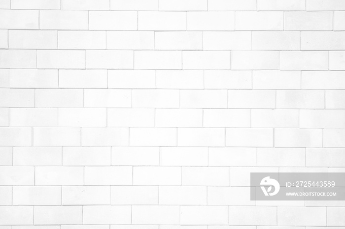 vintage white brick wall texture background