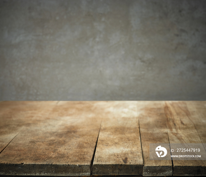 old wood kitchen table