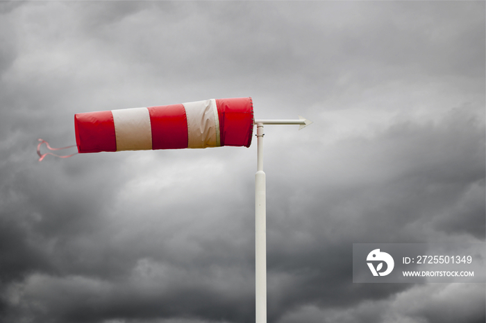 Wind Vane in stormy weather