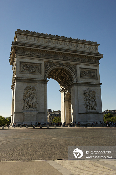 Arch of Triumph in Paris,France