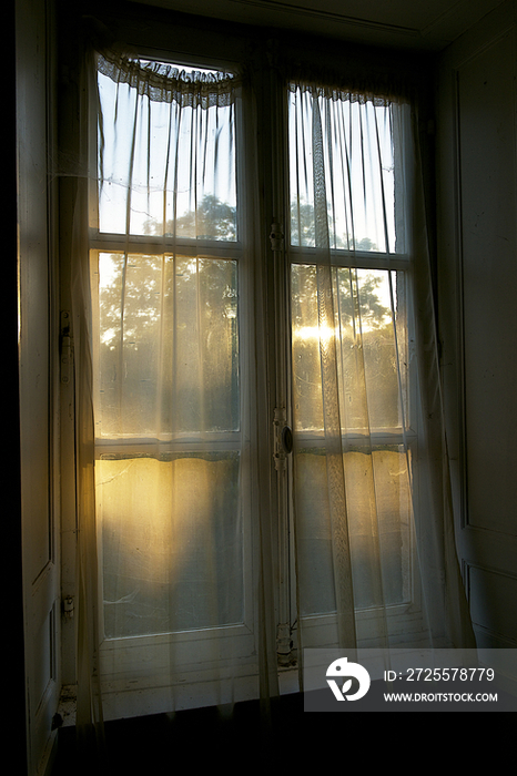 Sunset through a Window