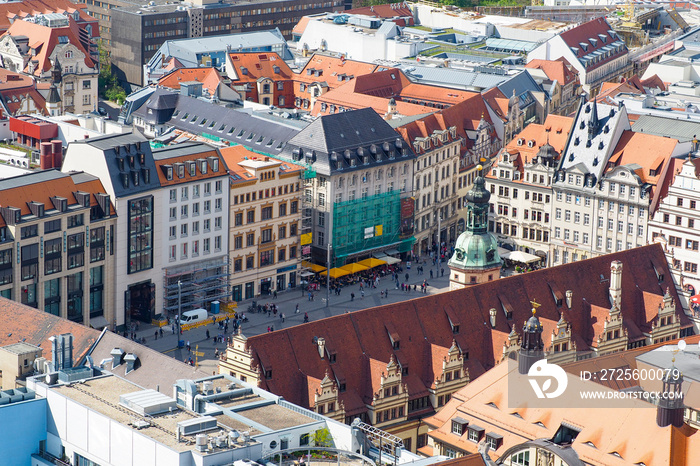 Panorama Innenstadt Leipzig