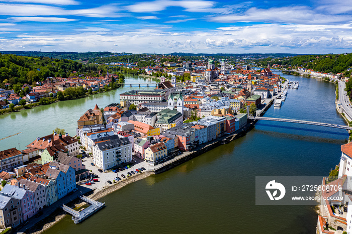 Passau Luftbilder | Hochwertige Drohnenaufnahmen von Passau | Passau