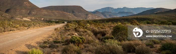 Desolate rural scenery near Montagu. Western Cape. South Africa