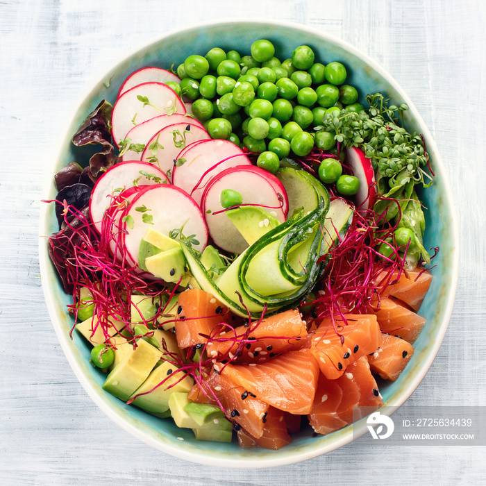 Salmon Poke Bowl