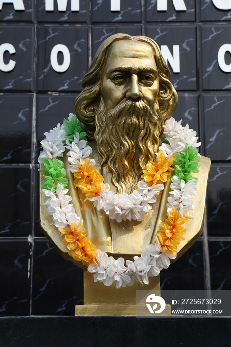 Monument of Rabindranath Tagore in Kolkata