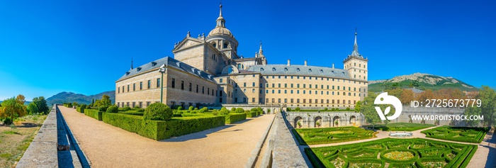 Royal Seat of San Lorenzo de El Escorial near Madrid, Spain